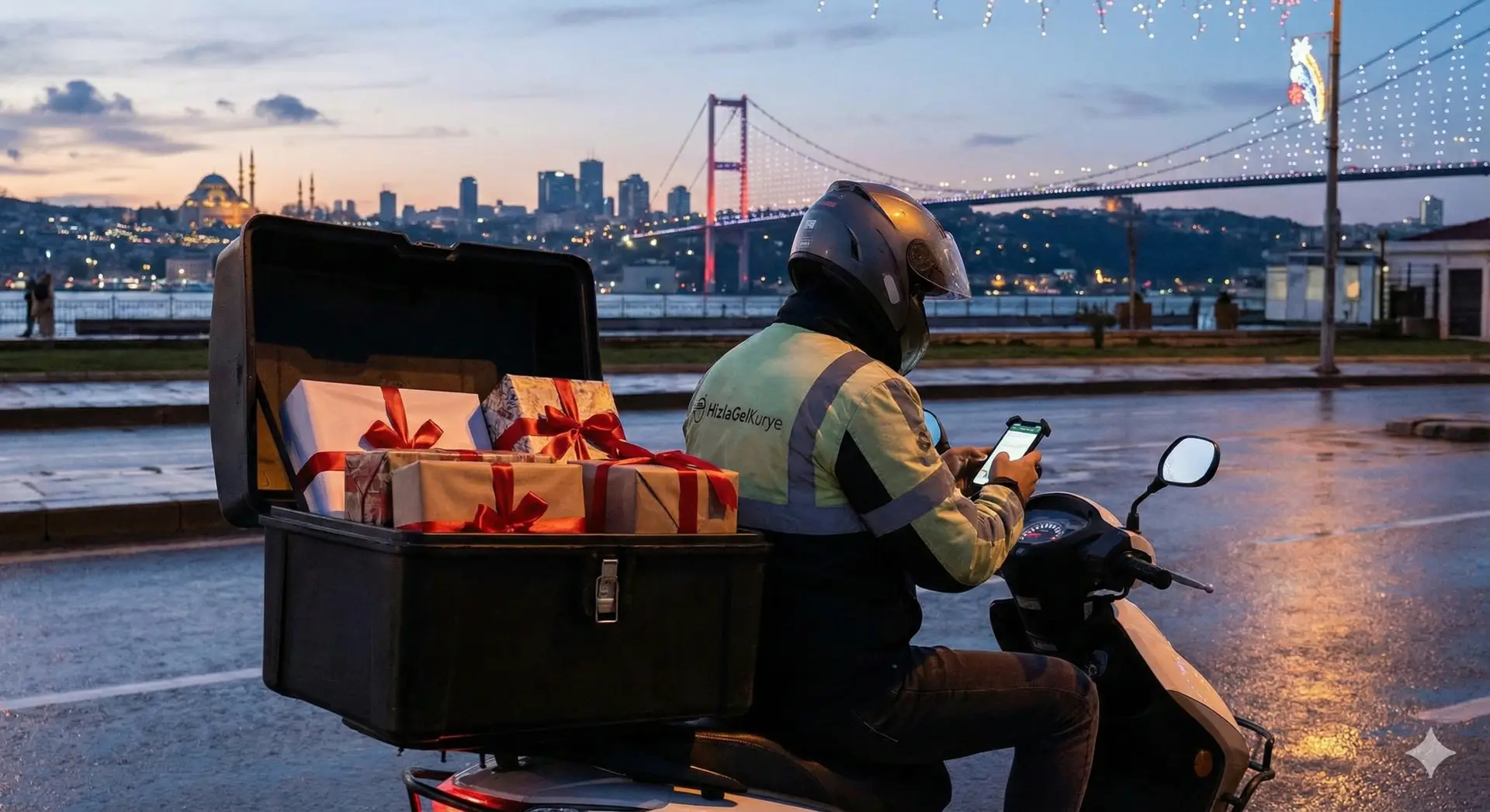 toplu yılbaşı paketi dağıtımı