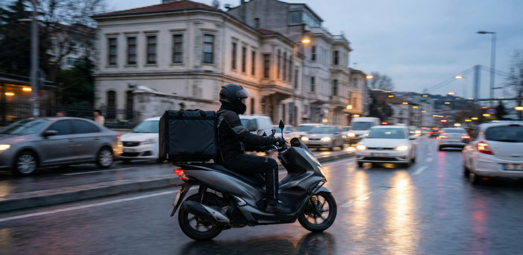 beşiktaş moto kurye